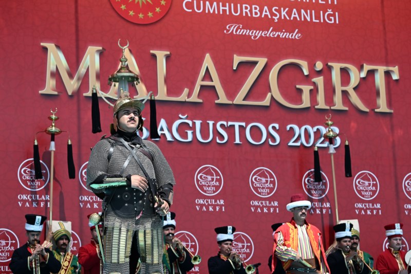 Cumhurbaşkanı Erdoğan, Malazgirt Zaferi'nin 952. Yıl Dönümü Kutlama  Programı'nda konuştu